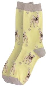 FRENCH BULLDOG (TAN) SOCKS