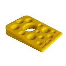 SWISS CHEESE WEDGE CHEW TOY