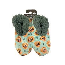 GOLDEN RETRIEVER SLIPPERS