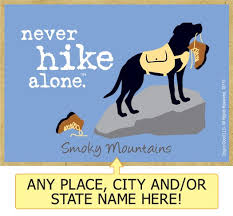 NEVER HIKE ALONE T-SHIRT
