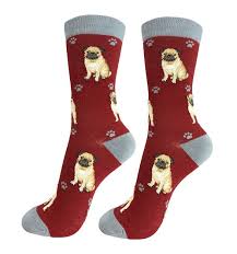 PUG FAWN SOCKS