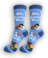 WHO RESCUED WHO SOCKS